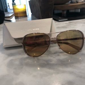 Rose Gold Michael Kors Sunglasses